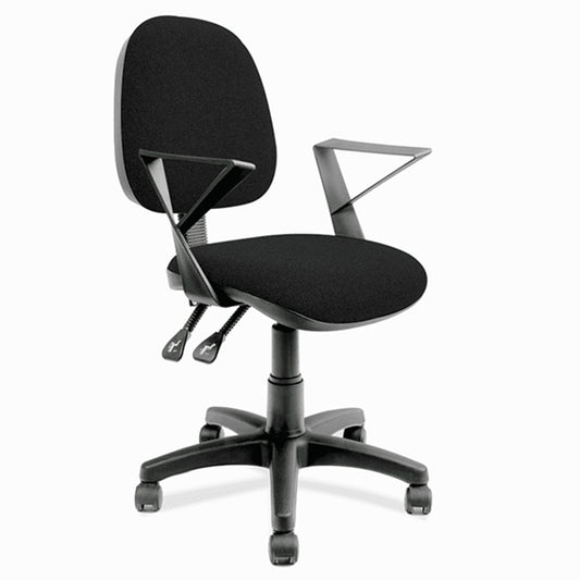 Silla Giratoria Italiana Romina Negro