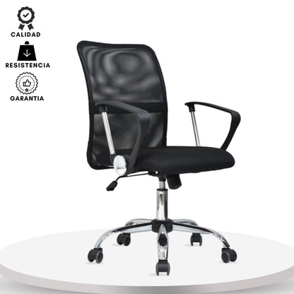 Silla de Oficina Lian Gerente Negra
