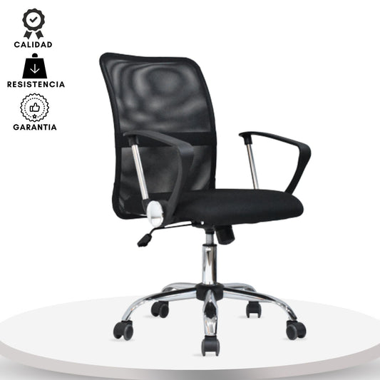Silla de Oficina Lian Gerente Negra