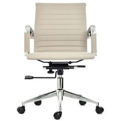 Silla De Oficina Espalda Media Taupe