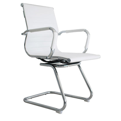 Silla De Oficina Lujo Interlocutora Blanca