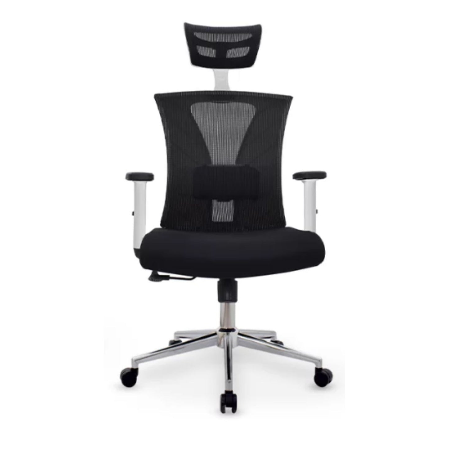 Silla de Oficina Turmanila Presidente Negra Blanca