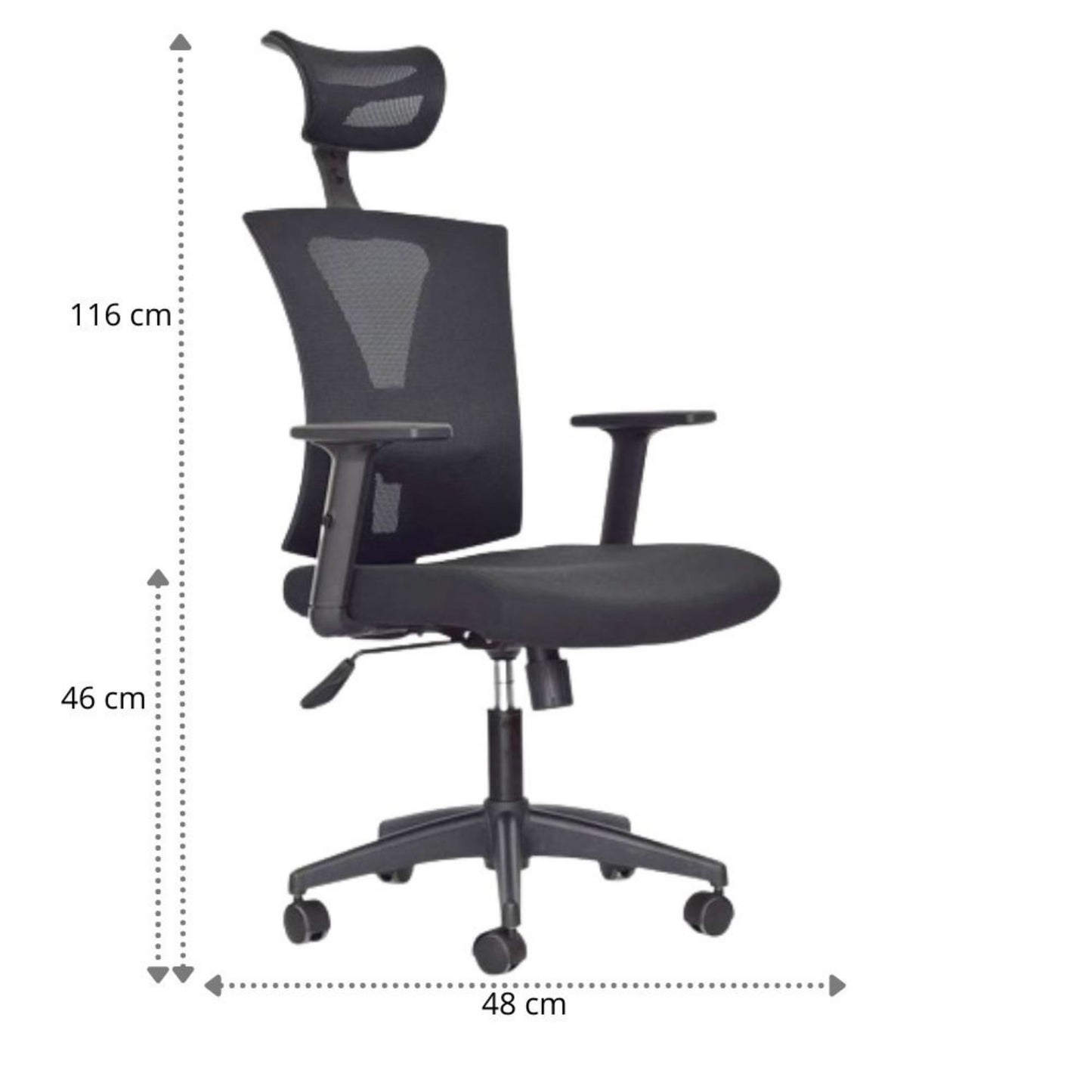 Silla De Oficina Turmanila Presidente Negro