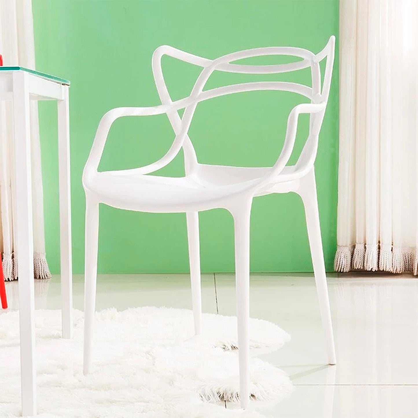Silla Curva Streem Blanco