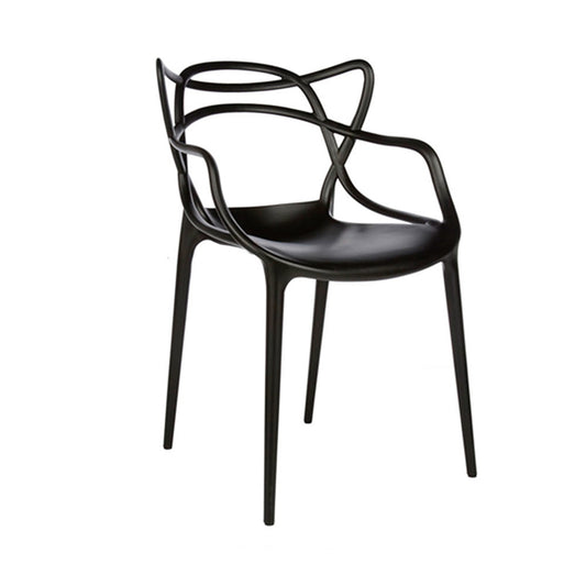 Silla Curva Streem Negro