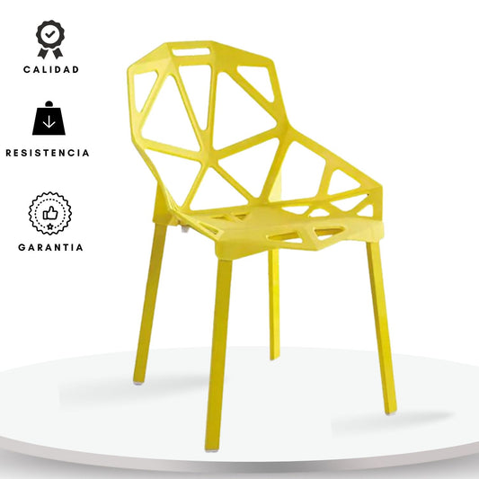 Silla Triangulo Amarilla
