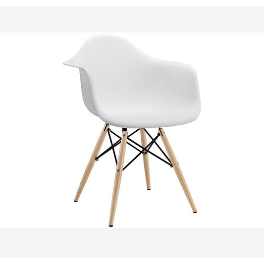 Silla Eames Brazos Blanco