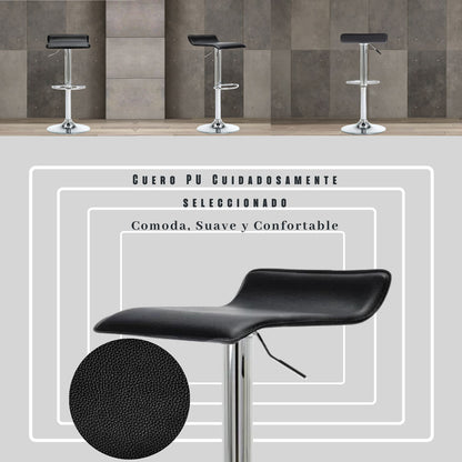 Silla de Barra Ambar Negro