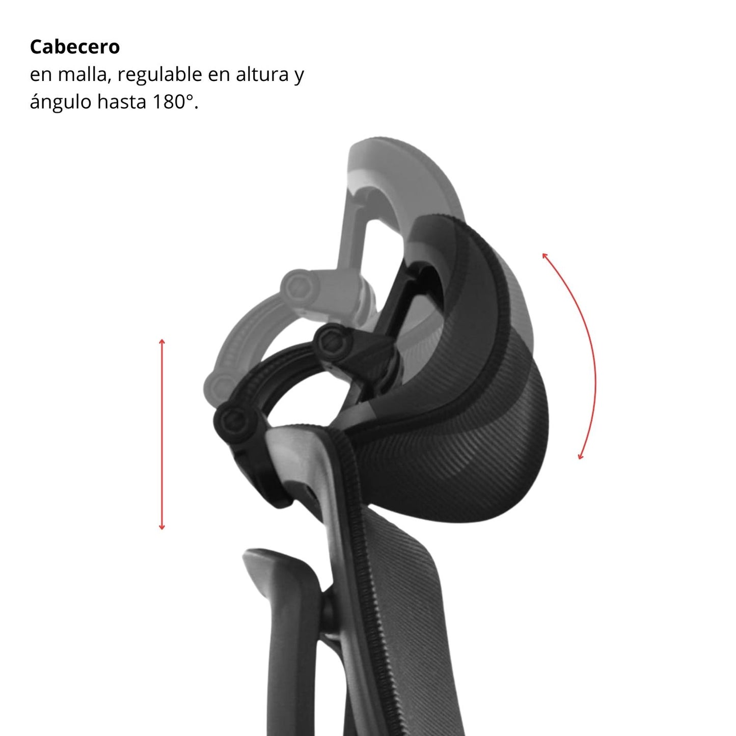 Silla de Oficina Bigo Presidente Negro