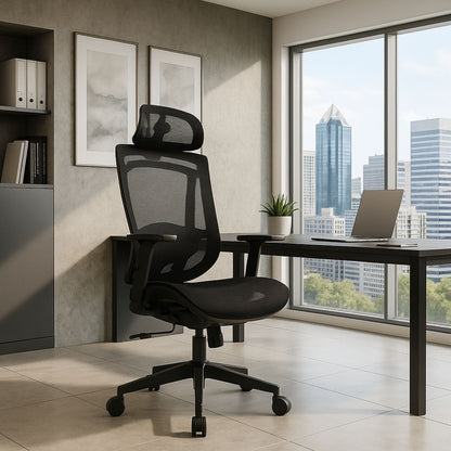 Silla de Oficina Bigo Presidente Negro