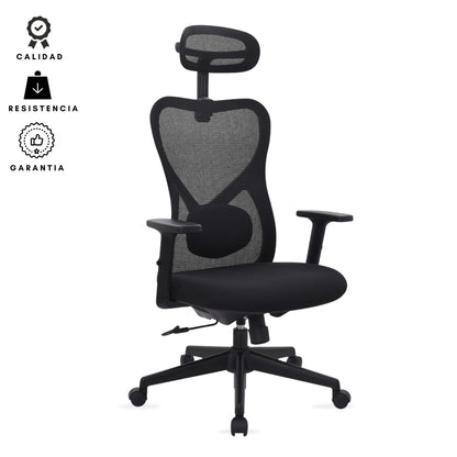 Silla de Oficina Burgo Presidente negro
