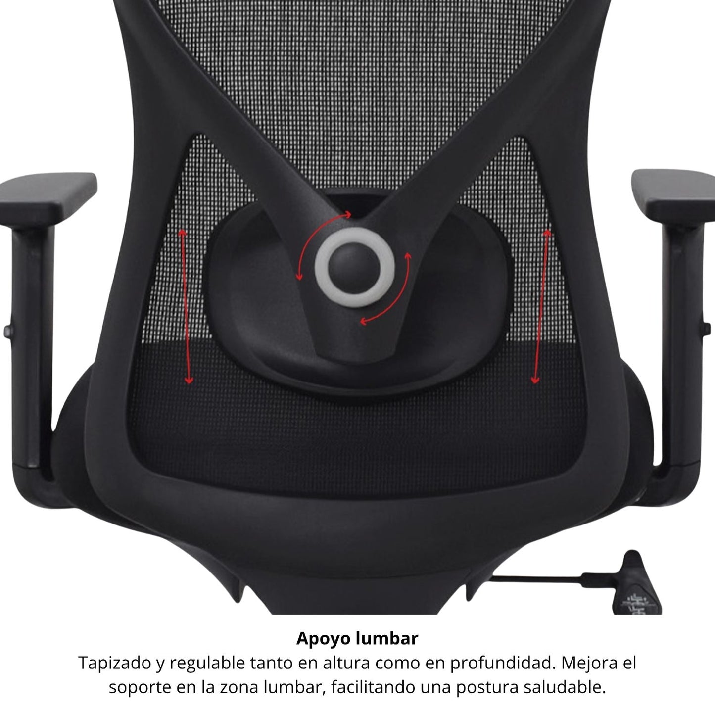 Silla de Oficina Burgo Presidente negro