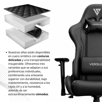 Silla Gamer Rider Negro