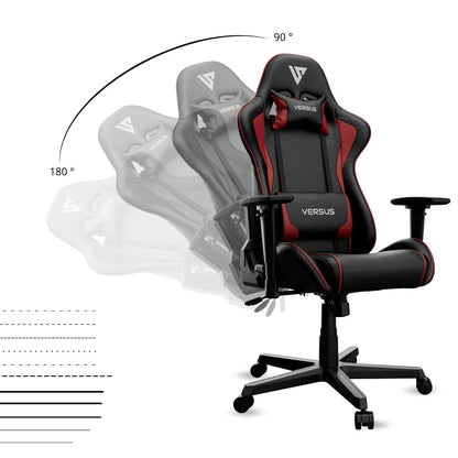 Silla Gamer Rider Negro Rojo