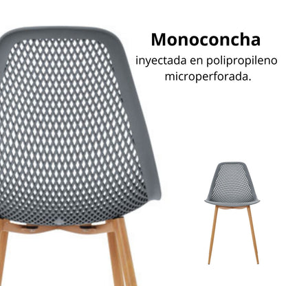 Silla Itto II Gris