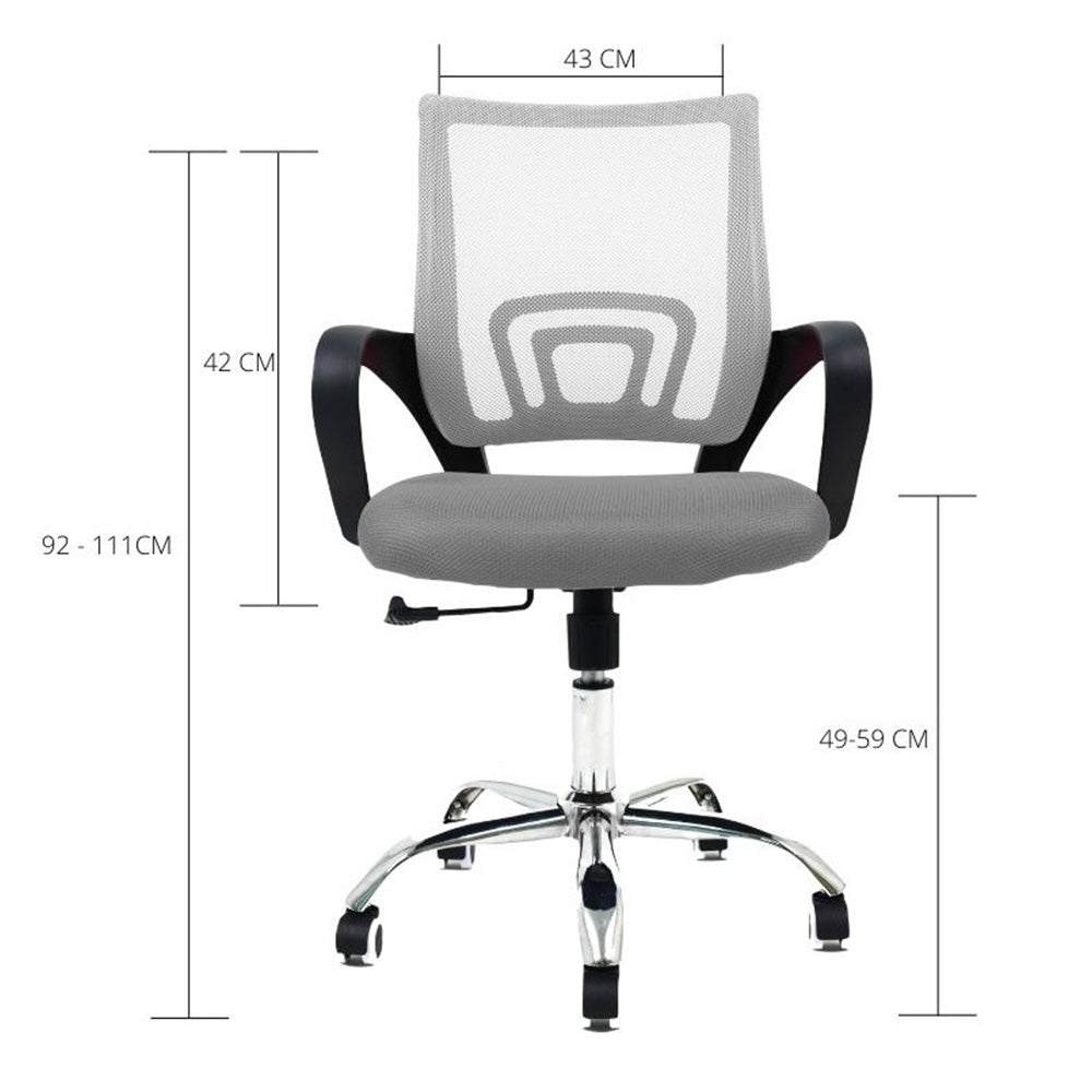 Silla De Oficina Colors Gris