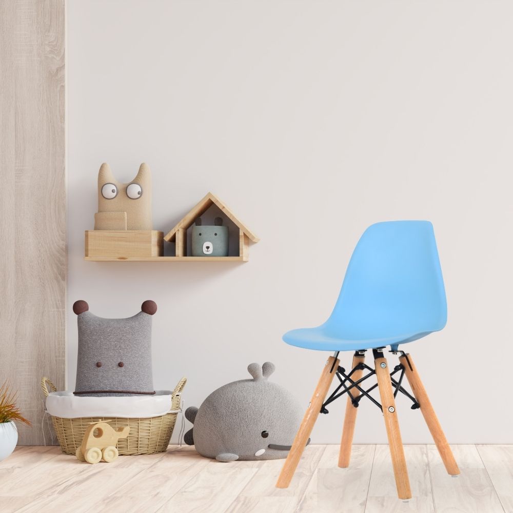 Silla Infantil Eames  azul