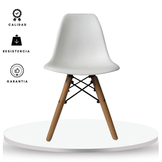 Silla Infantil Eames  blanco