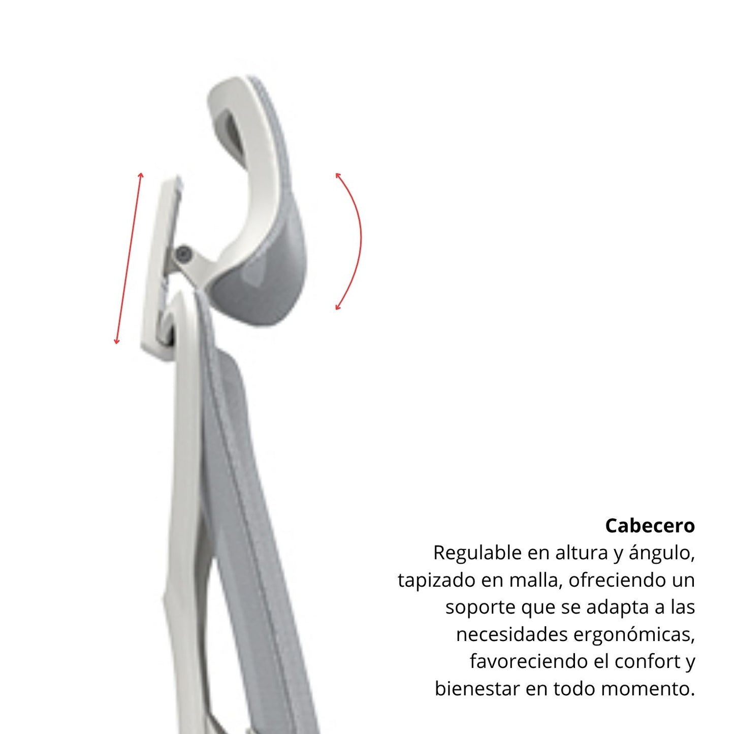 Silla De Oficina Lex Presidente Gris