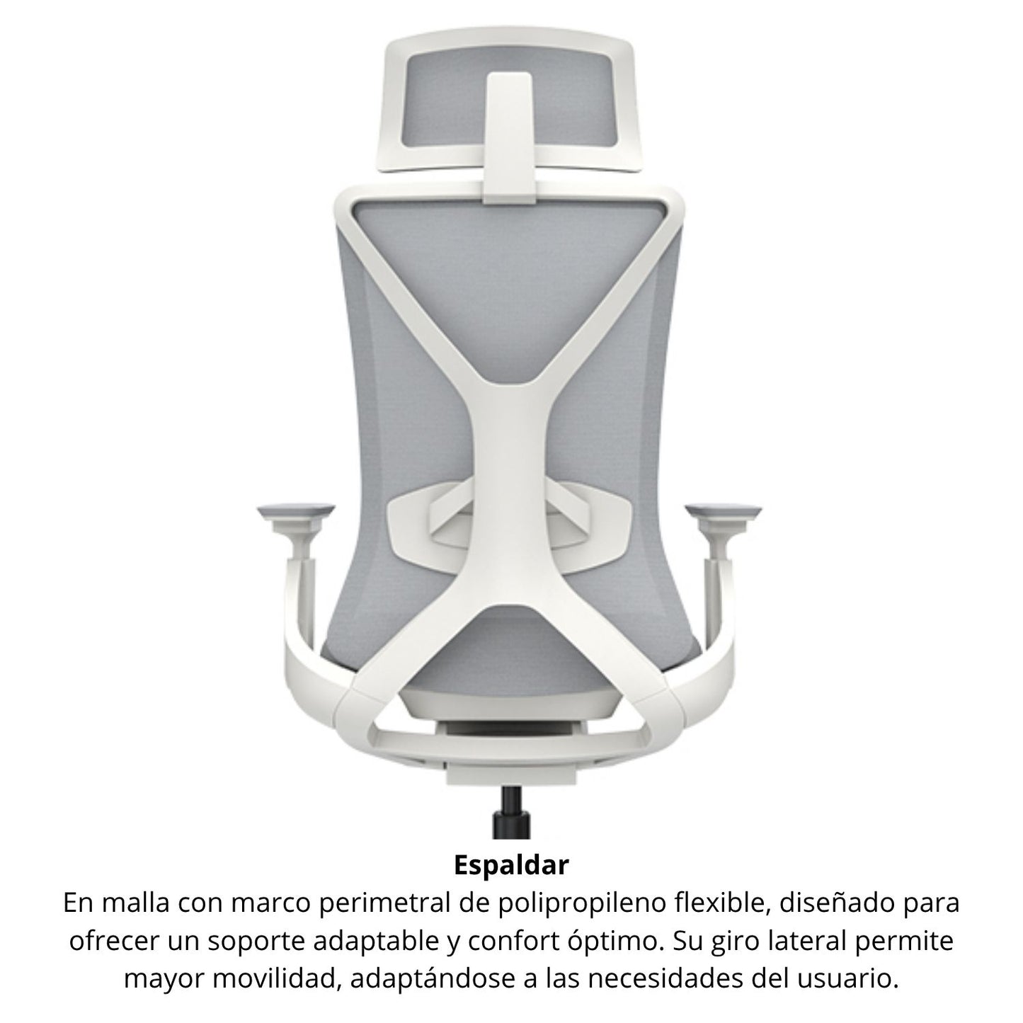 Silla De Oficina Lex Presidente Gris