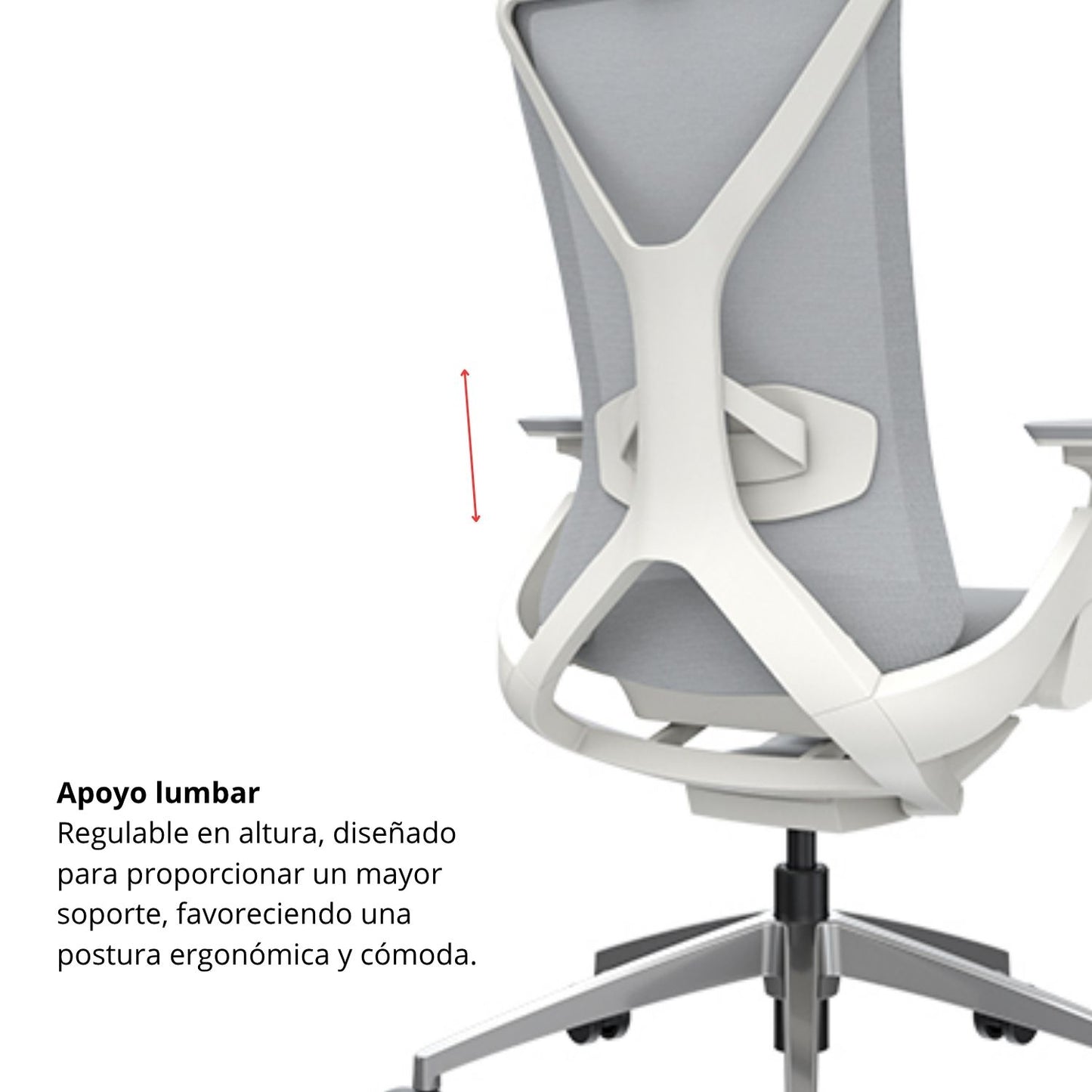 Silla De Oficina Lex Presidente Gris