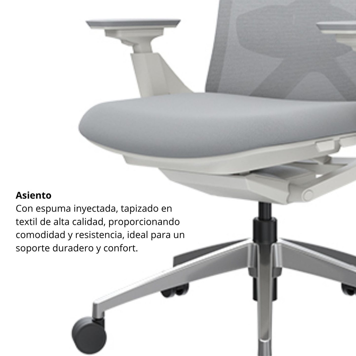 Silla De Oficina Lex Presidente Gris