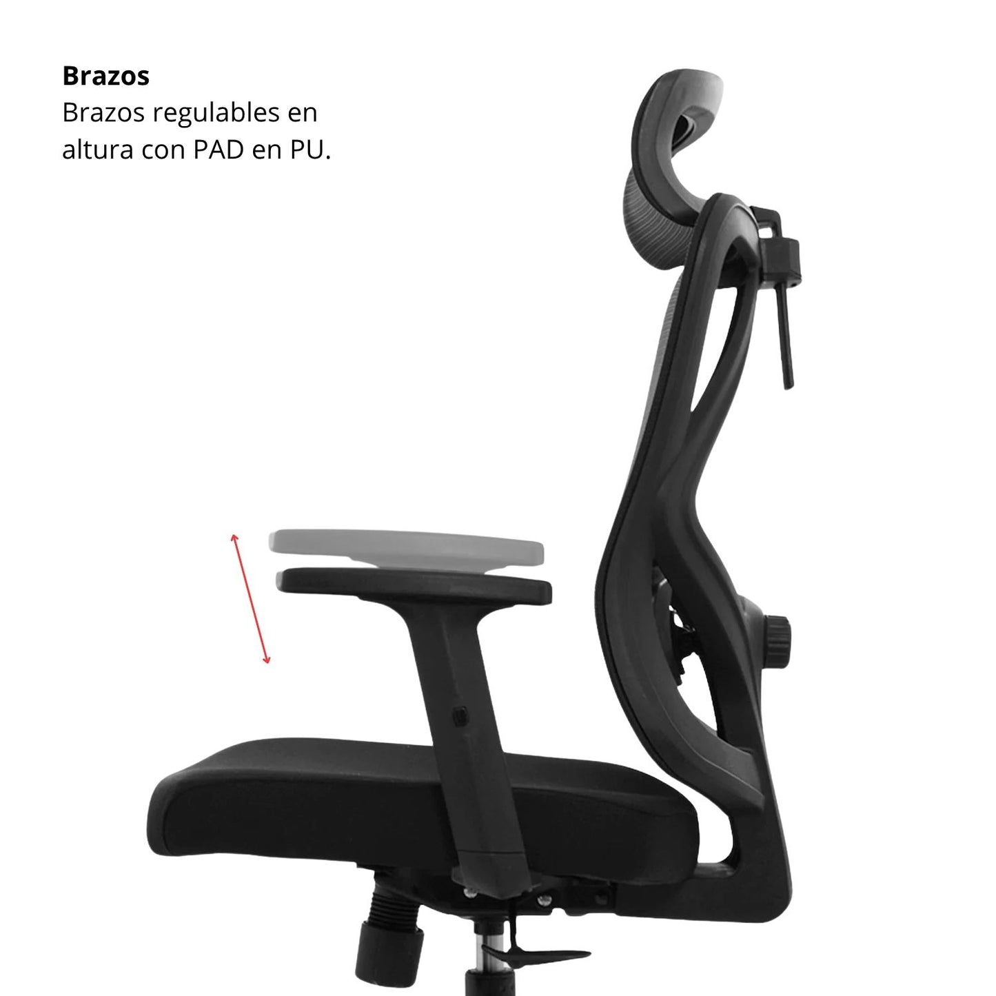 Silla de Oficina Presidente Unko Negra