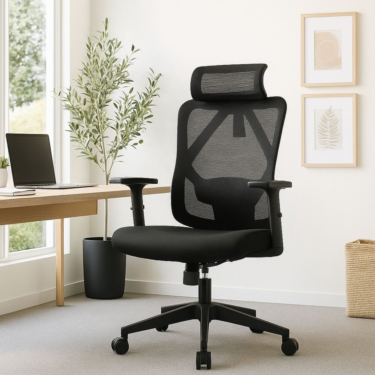 Silla de Oficina Presidente Unko Negra