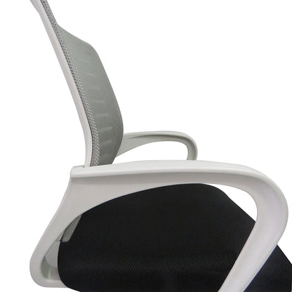 Silla De Oficina Line Gris Negro