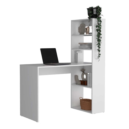 Escritorio Estanteria Hummos Z120  Blanco
