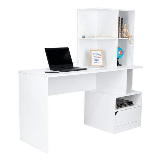 Combo Tolima Blanco Con Escritorio Y Biblioteca