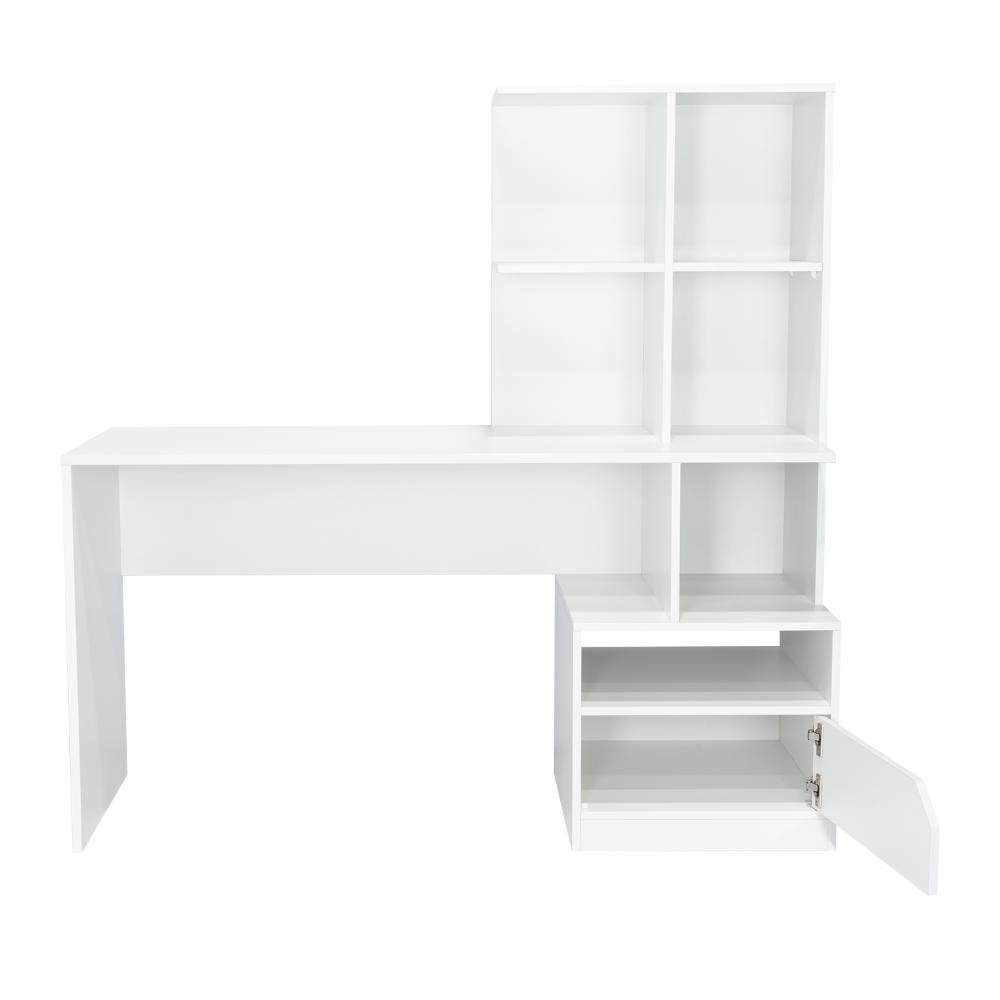 Combo Tolima Blanco Con Escritorio Y Biblioteca