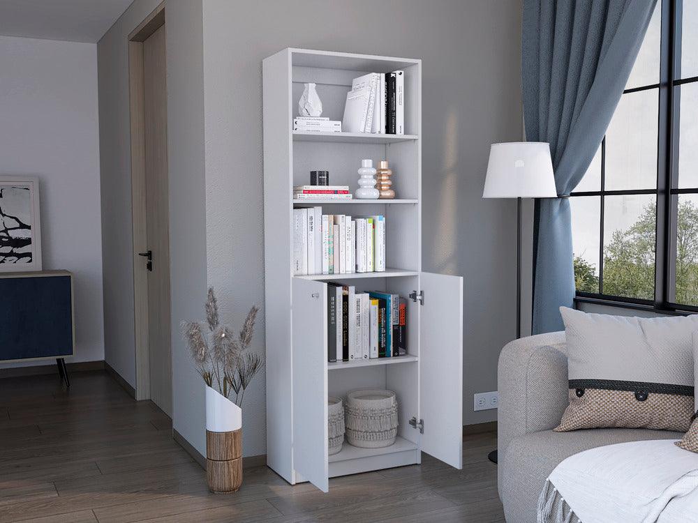 Estante Valuma E4 2P (1C) Blanco Mqz 180,6