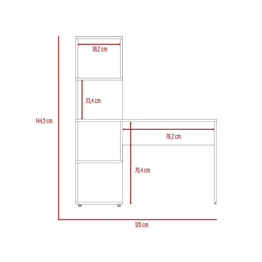 Escritorio Sireva Chocolate