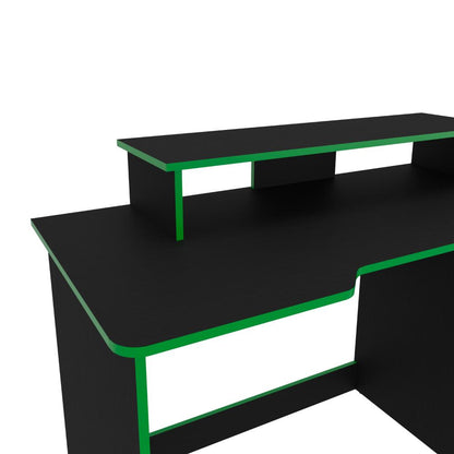 Escritorio Gamer Heni Wengue Verde