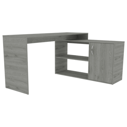 Escritorio En L Zenari Humo