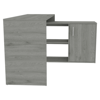 Escritorio En L Zenari Humo