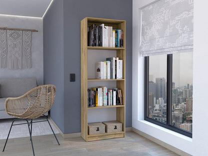 Estante Valuma E1 (1C) Macadamia+Blanco Mq