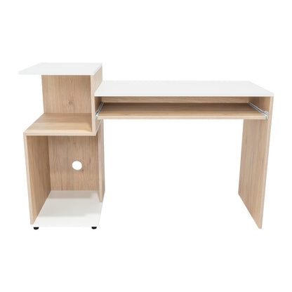 Escritorio Atlanter Rovere Y Blanco
