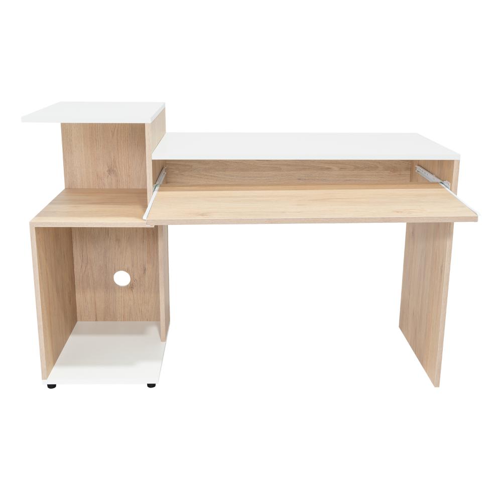 Escritorio Atlanter Rovere Y Blanco
