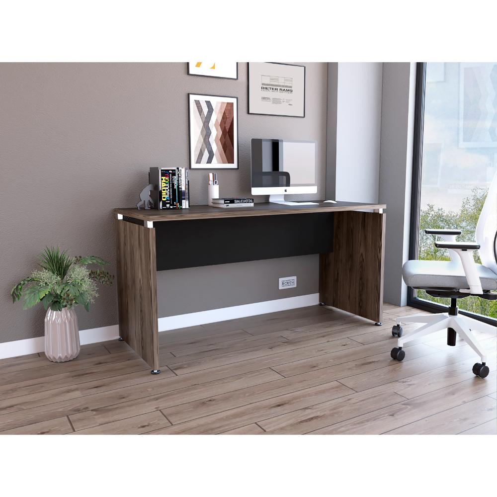 Mesa Escritorio Termun Home Office M150  Wengue + Coñac
