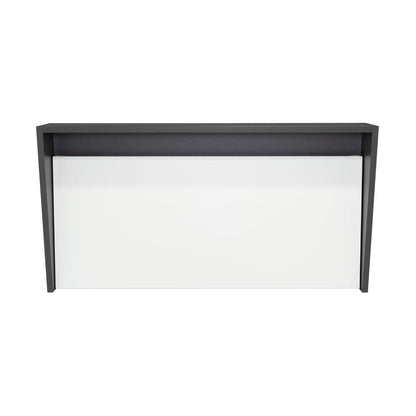 Escritorio Colgante Lucci Plata Y Blanco