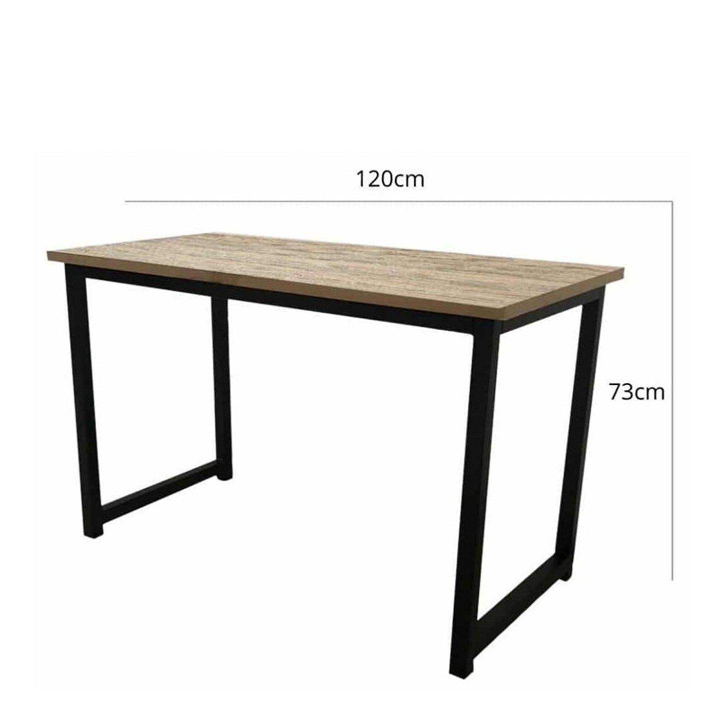 Juego de Comedor Industry con 4 Sillas Milano roja