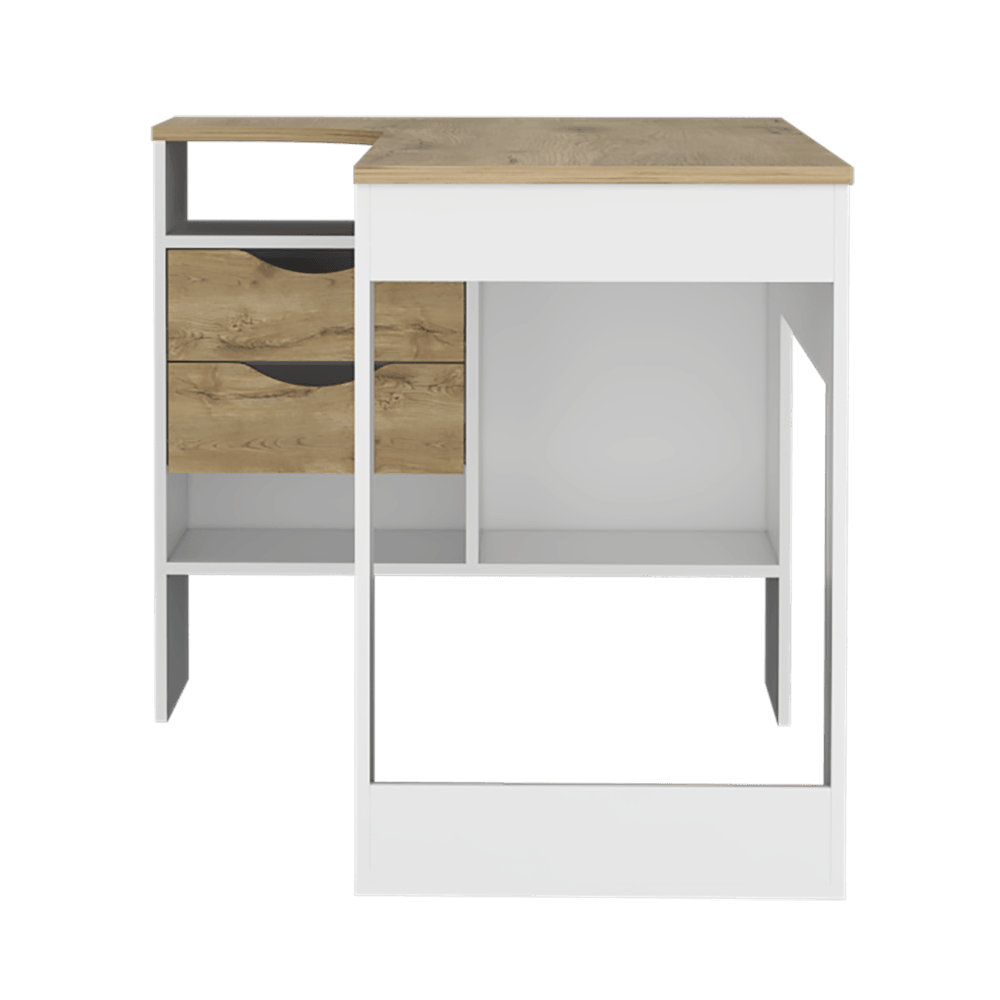 Escritorio Sovari 145 X 81 X 76  Macadamia Blanco
