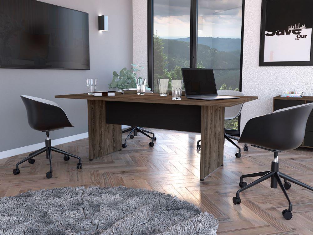 Escritorio Cuito Chocolate Y Wengue