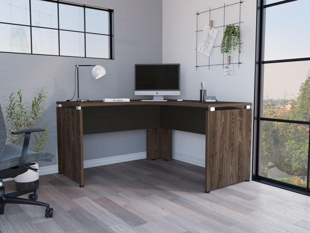Escritorio Valuma Office L 140  Coñac Y Wengue