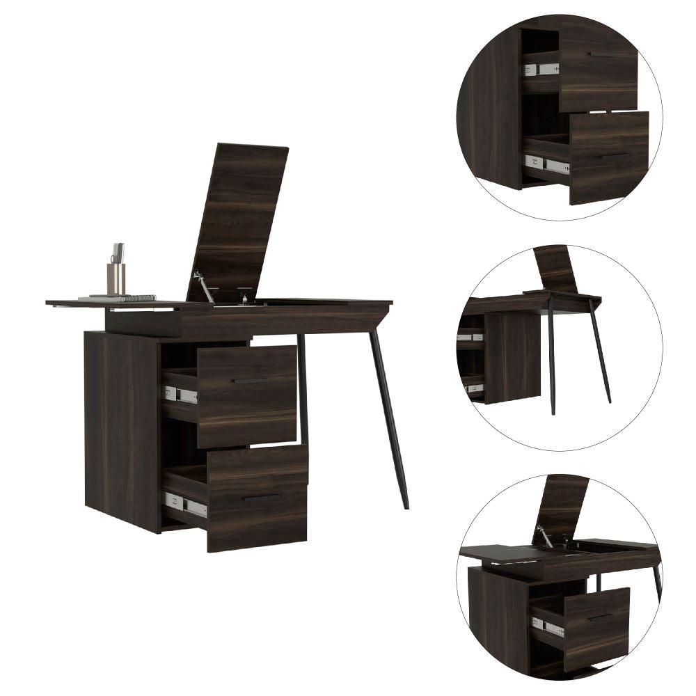 Escritorio Elunor Office 90 Caoba