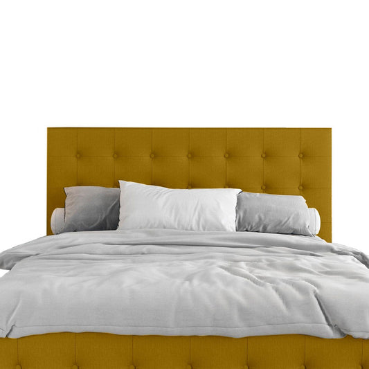 Espaldar de Cama King Capital  mostaza