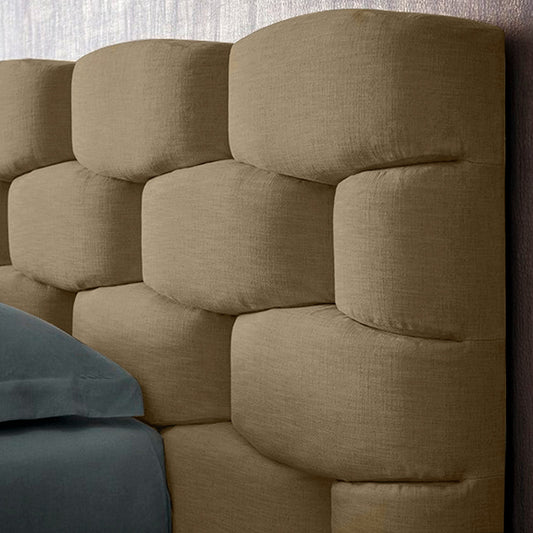 Espaldar de Cama Queen Esmeralda  taupe