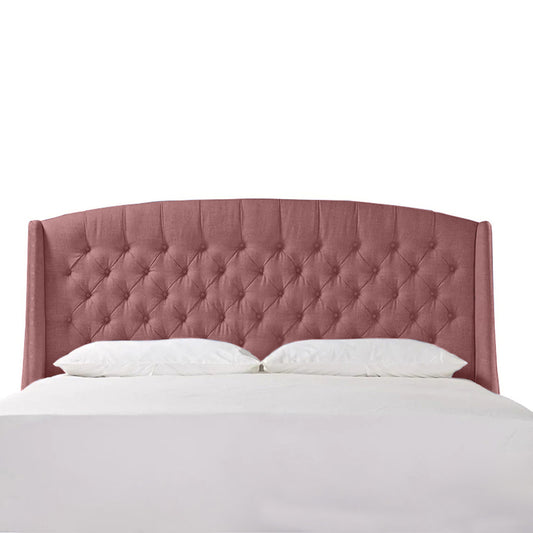 Espaldar de Cama King Italia  salmon